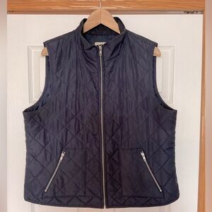 Loft XL Zip Up Quilted Vest